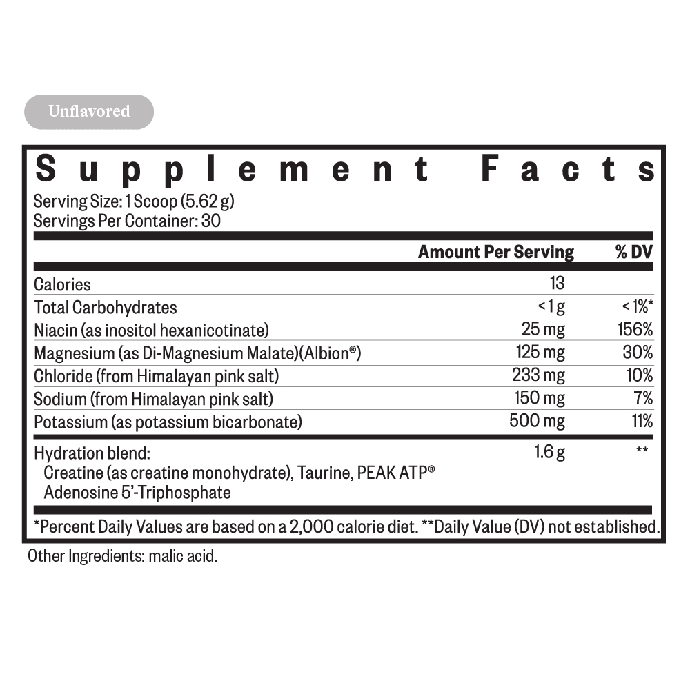 Seeking Health, Optimal Electrolyte, без добавок, 168,6 г (5,94 унции)