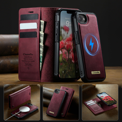 Чехол-кошелек CaseMe 2 in 1 MagSafe iPhone 16E
