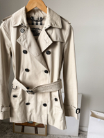 Хлопковый тренч Burberry, XS