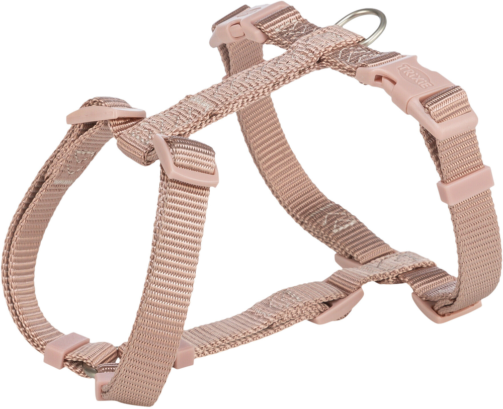 Шлейка Premium H-harness, S–M: 42–60 см/15 мм, пудровый, Trixie