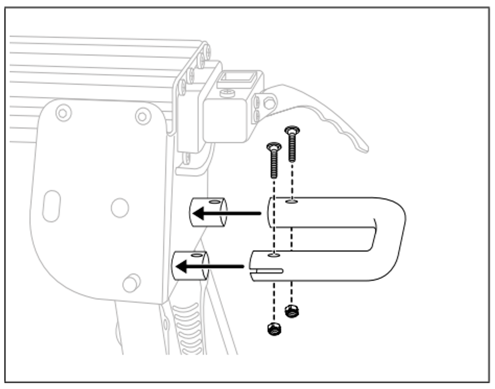 Стол складной для торцовочных пил KRAFTOOL MSA-1200 U (1120-2650) х 765 х 970 мм, роликовые опоры, регулировка по высоте, складные ножки, с ручкой и колесами 38782-2