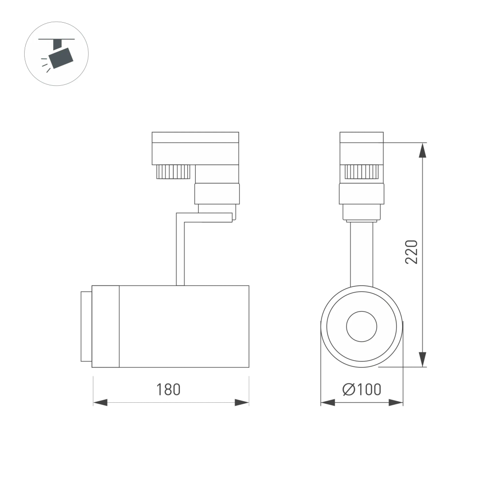 Светильник LGD-ZEUS-TRUECOLOR-4TR-R100-30W Day4000 CRI98 (WH, 20-60 deg, 230V) (Arlight, IP20 Металл, 3 года) 031427