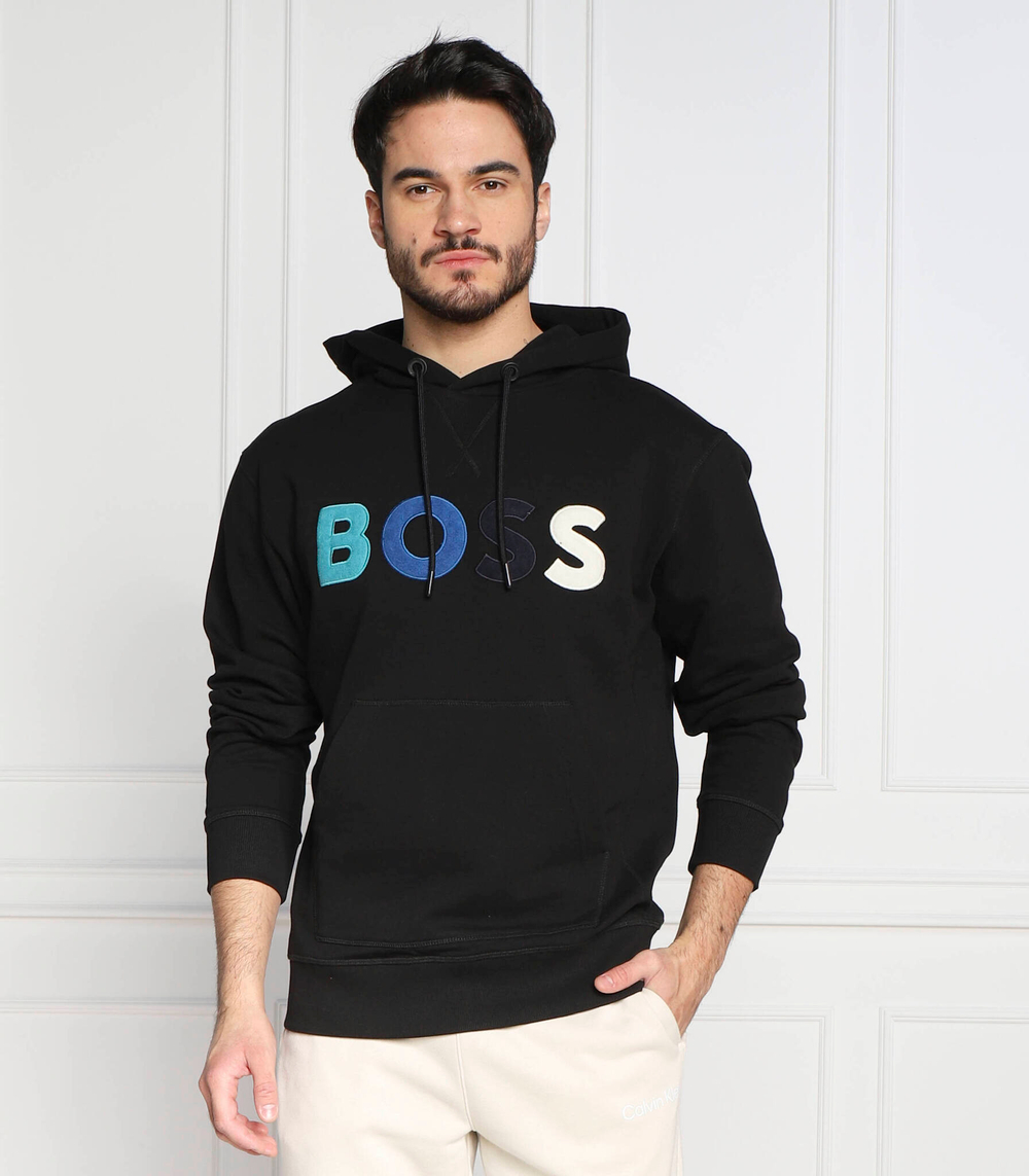 Худи wecolourfleece BOSS ORANGE - черный(50477047)