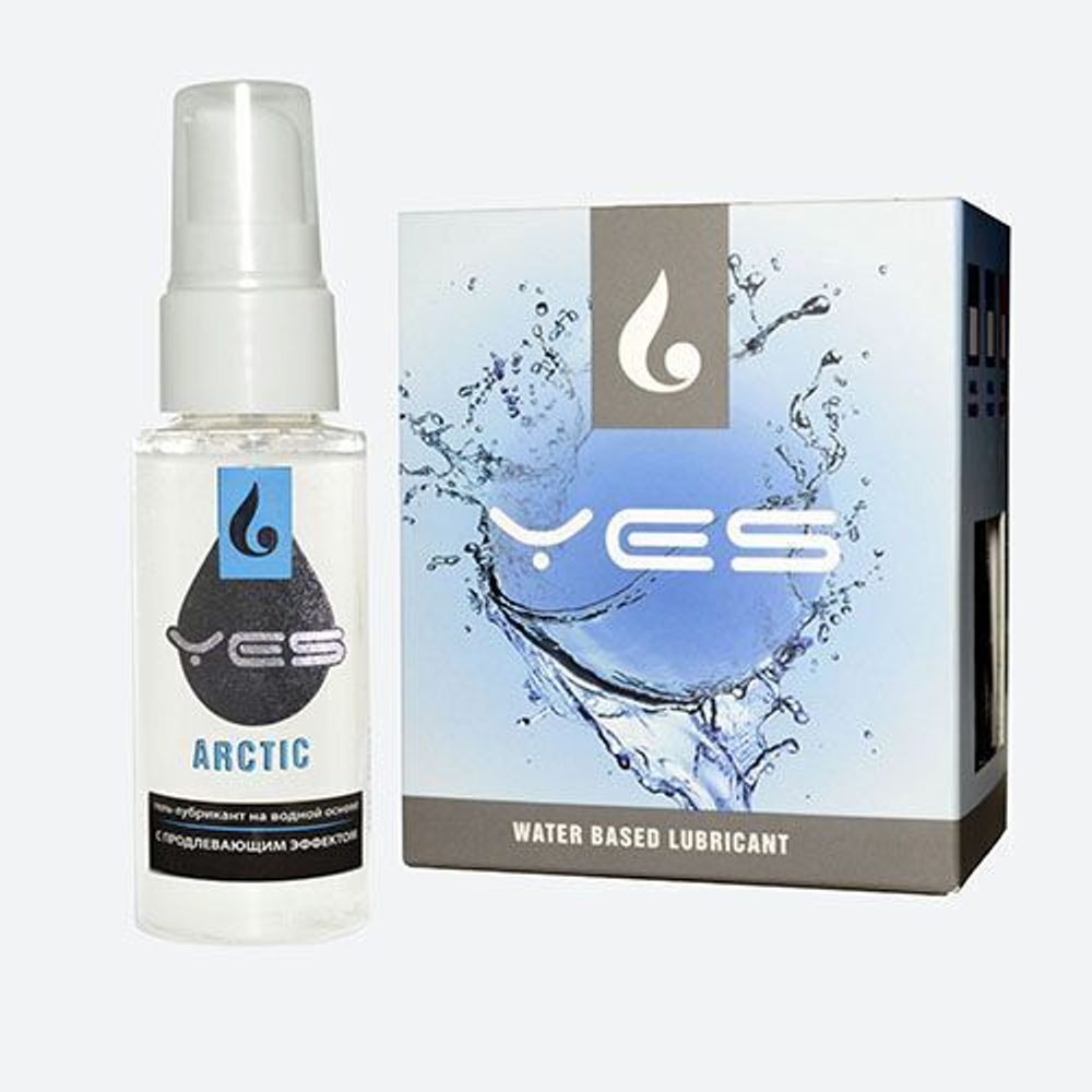 Интимный гель-лубрикант Yes Arctic с продлевающим эффектом - 30 мл