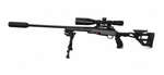 Ложа MG-08 на Remington 700, Регулируемый складной приклад, Композитный стеклопластик, MasterGun