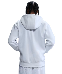 Куртка теннисная Nike Club Full-Zip Fleece - white/white/black