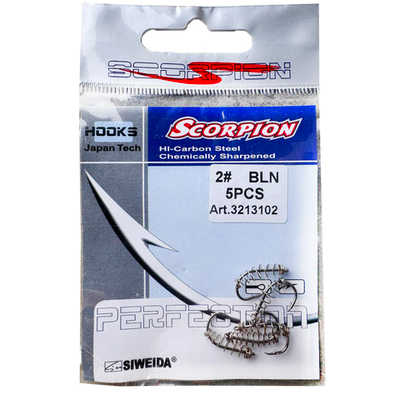 Крючки Scorpion №2, (уп/10шт)