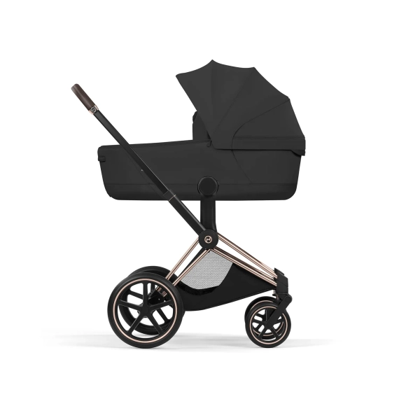 Детская коляска Cybex Priam V Style 2 в 1 Sepia Black на шасси Rosegold