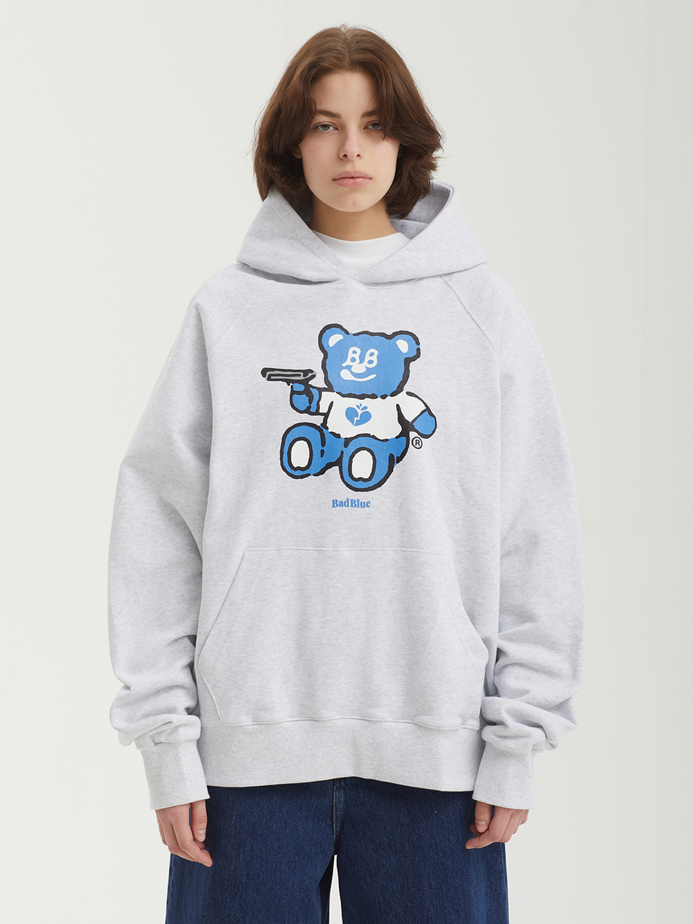 Женская Толстовка Badbear Graphic Grey