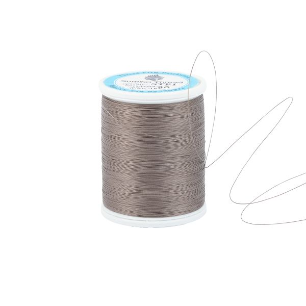 Нитки для пэчворка SumikoThread 200 м, (219 ярд), 30 серый