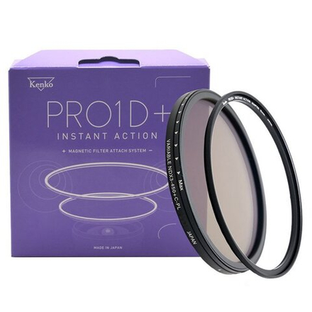 Светофильтр Kenko PRO1D+ Instant Action Variable NDX3-450+C-PLS переменной плотности 77mm с адаптеро