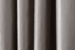 Ткань Портьера 260x275 Garda Decor Euphoria серая Серый