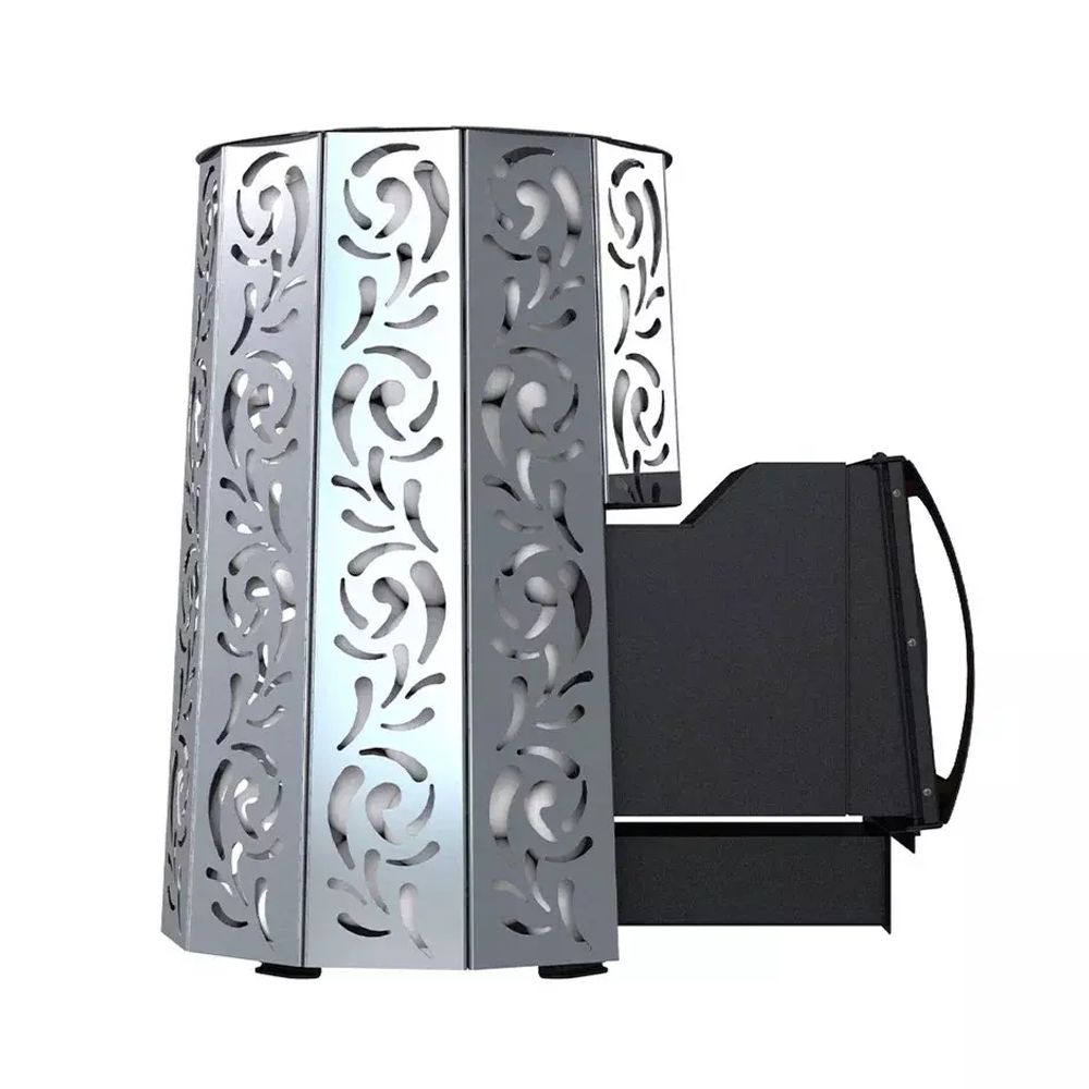 Дровяная банная печь Grill'D Violet 200 Long Max Pro