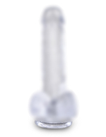 Фаллоимитатор King Cock Clear 6" Cock with Balls Pipedream 575220PD