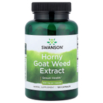Swanson Vitamins, экстракт горянки крупноцветковой, 500 мг, 120 капсул
