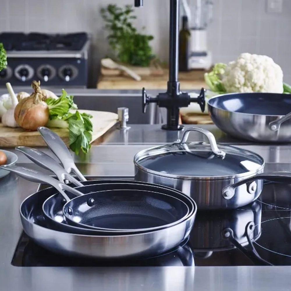 GreenPan Сковорода Женева 24см 3-слойная CC004779-001