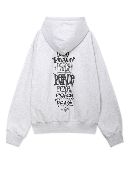Толстовка С Капюшоном На Молнии Peace Increased Zip Hood