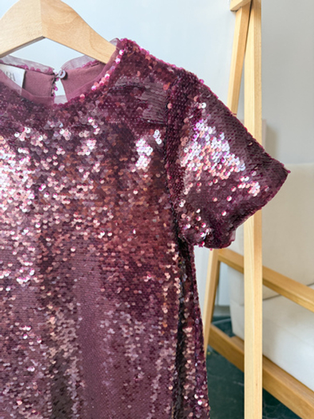 Платье из пайеток Zara, 116