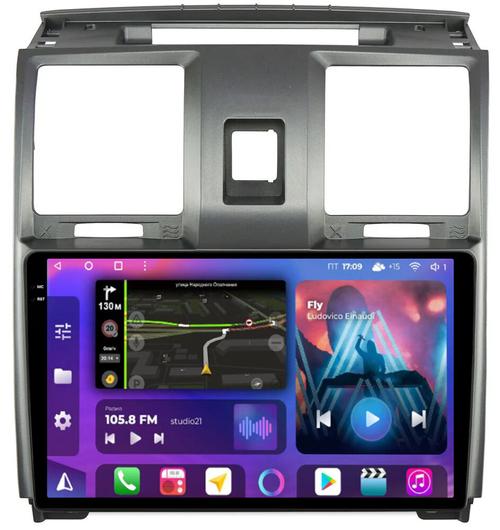 Магнитола для УАЗ Патриот, Пикап 2012-2016 - FarCar BM3109M-2K монитор 9.5" 2K QLED на Android 14, Быстрая, CarPlay, 4G SIM-слот