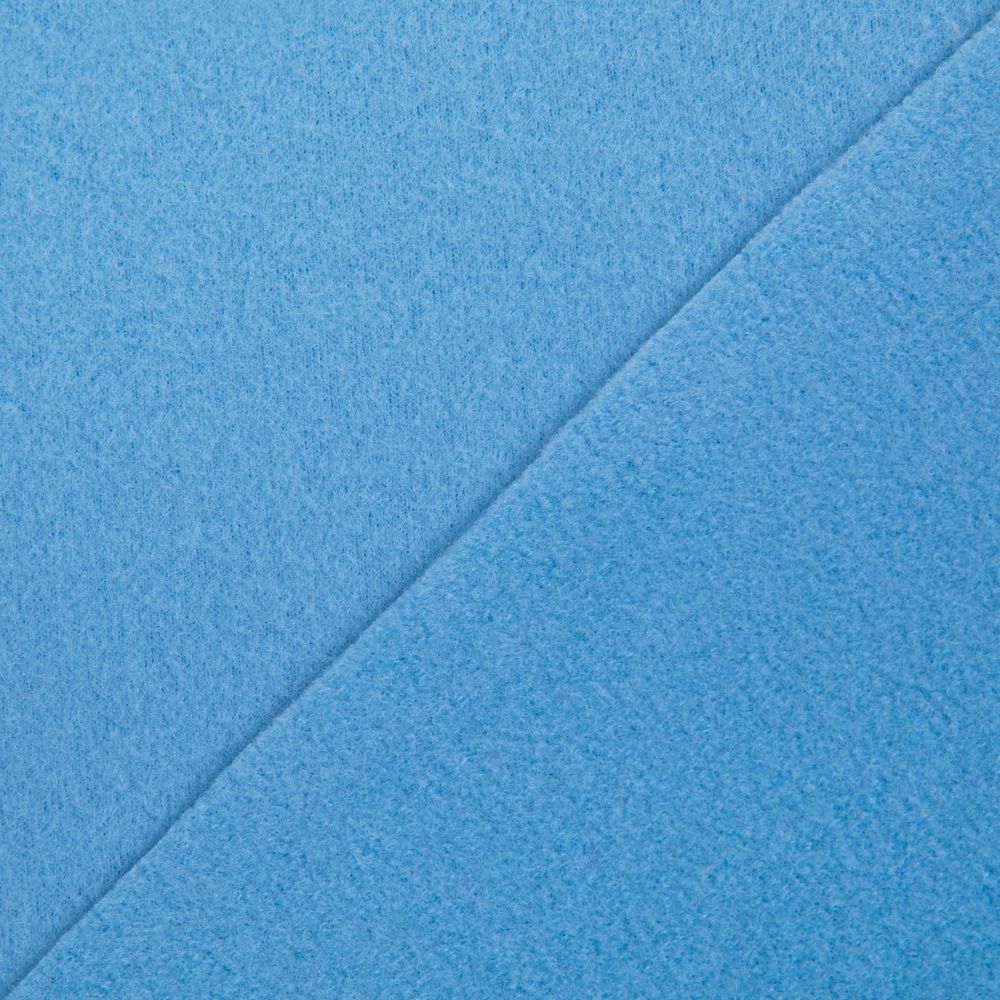 Флис 2-сторонний 160 см / 10 метров, голубой/blue, Gamma FG-005