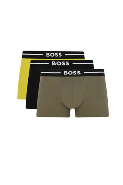 Трусики-боксеры 3шт. Bold BOSS BLACK - лимонный(50499390)