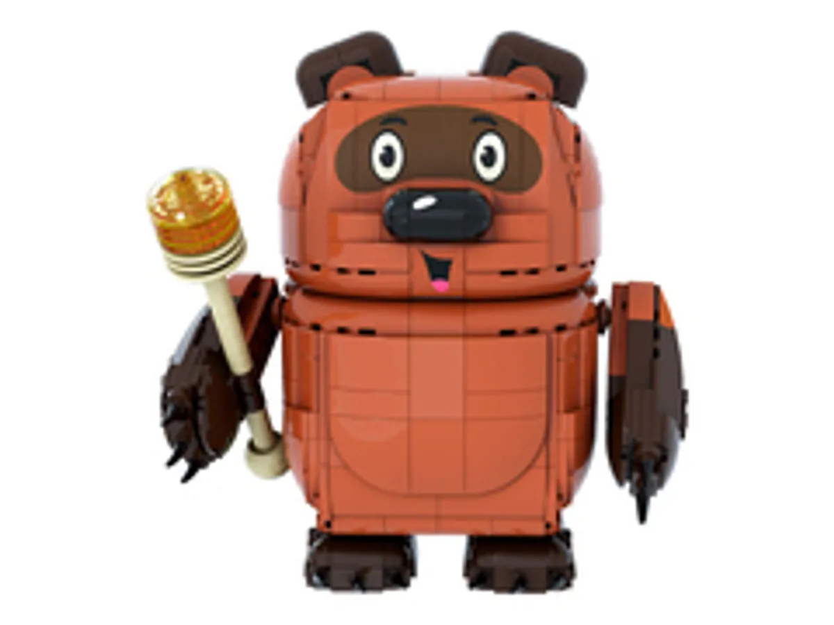 Конструктор Brick Labs Союзмультфильм 90: Винни-Пух