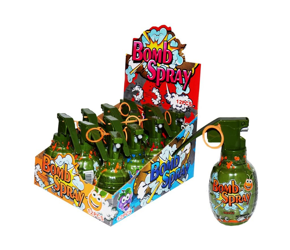 Жидкая конфета "Bomb spray" 20шт*50мл