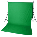 Тканевый фон хромакей GreenBean Field 3.0 х 7.0 Green