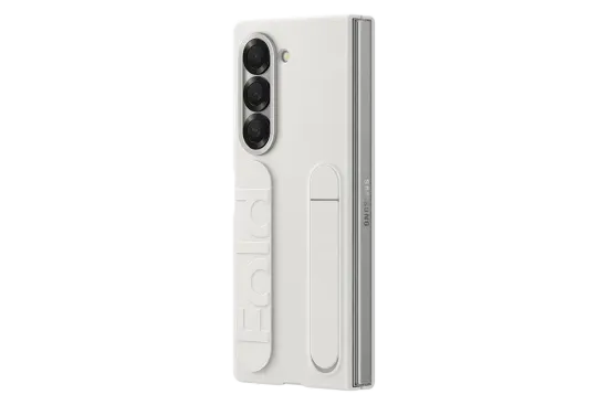 Чехол Samsung Silicone Case Fold6 белый