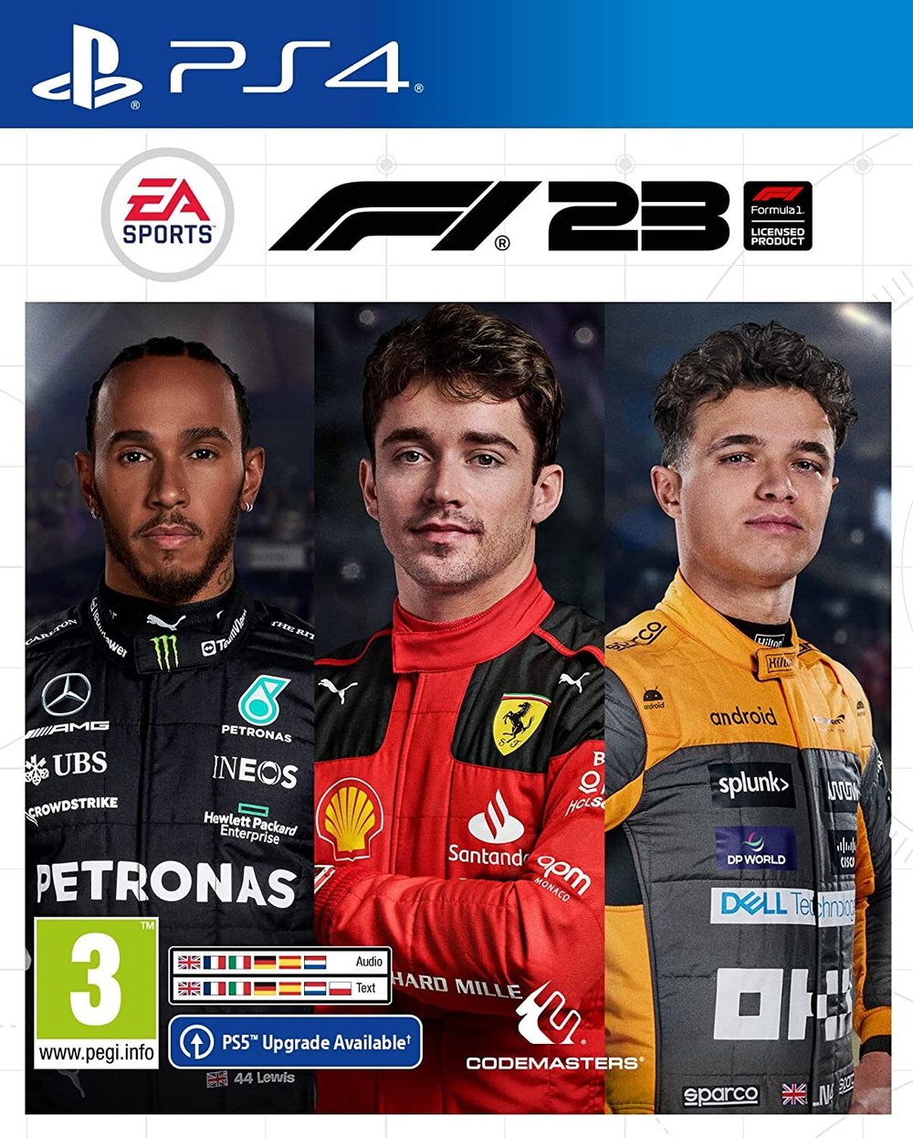 F1® 23 Стандартное издание (диск для PS4, полностью на английском языке)