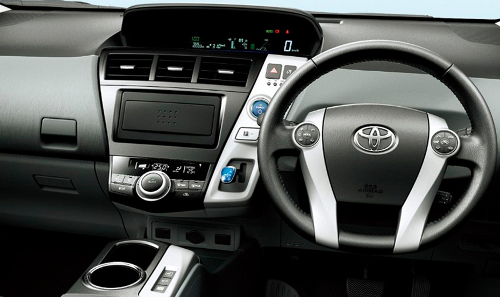 Topway TS7 1+16GB 8 ядер для Toyota Prius Plus V Alpha 2012-2017