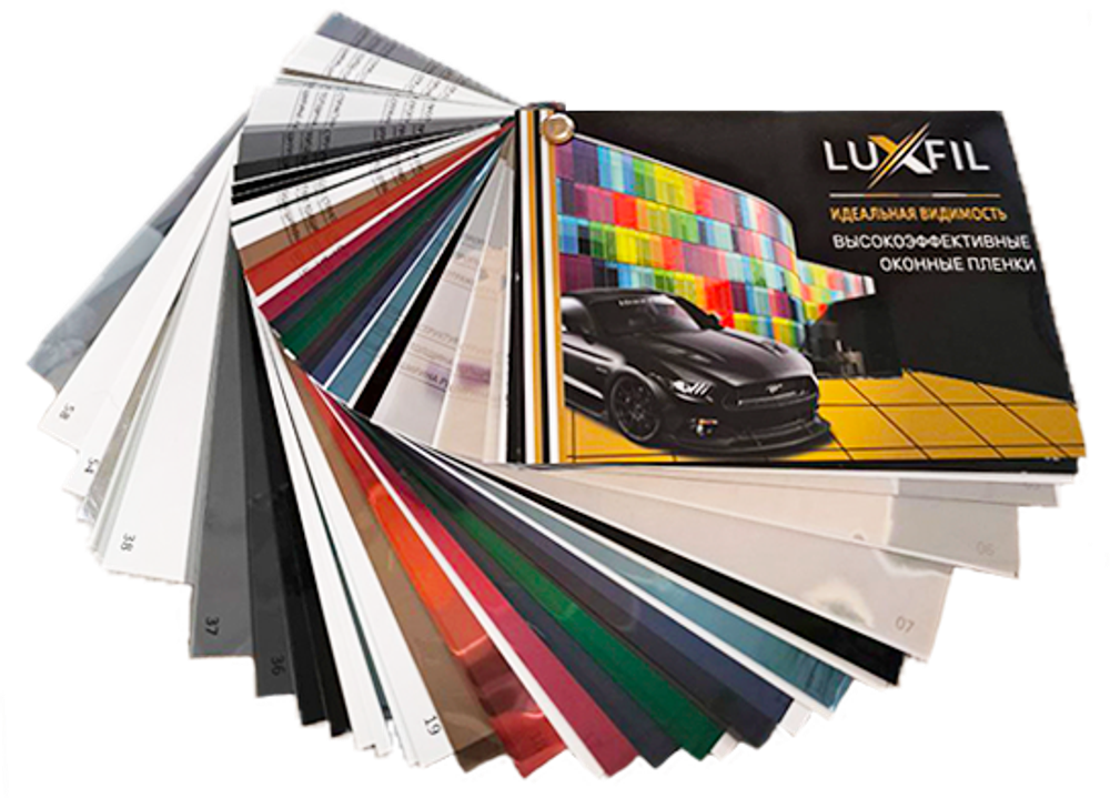 Каталог пленок LUXFIL для стекла