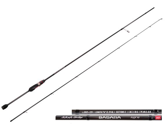 Спиннинг Lucky John Basara FLEX 10 7'6"/2.29