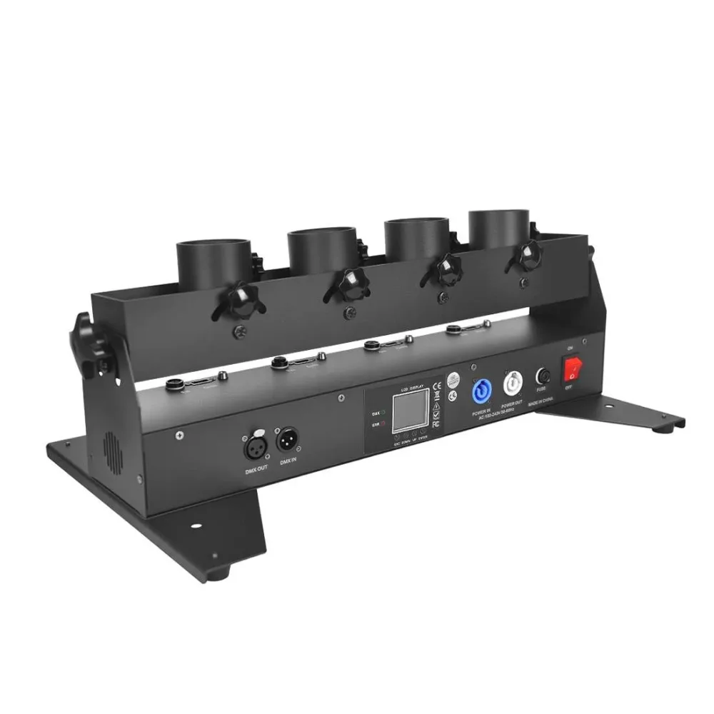 Конфетти-пушка MOKA SFX MK-CN04 4-головочная (DMX, 4 картриджа до 12 м)
