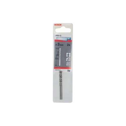 Сверло по металлу HSS-G 3 мм BOSCH 2608585911