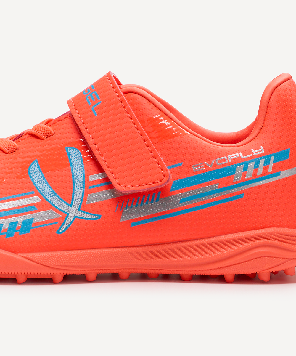 Бутсы футбольные Jogel Evofly TF Talant KIDS coral, коралловый