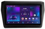 Магнитола для Suzuki Swift 5 2016-2023 (рамка матовая 9) - Parafar PF502T3RN2K на Android 13, Быстрая, QLED+2K, CarPlay, 4G SIM-слот