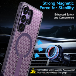 Прозрачный чехол Mesh Pro Magnetic Case для Samsung Galaxy S26 Ultra