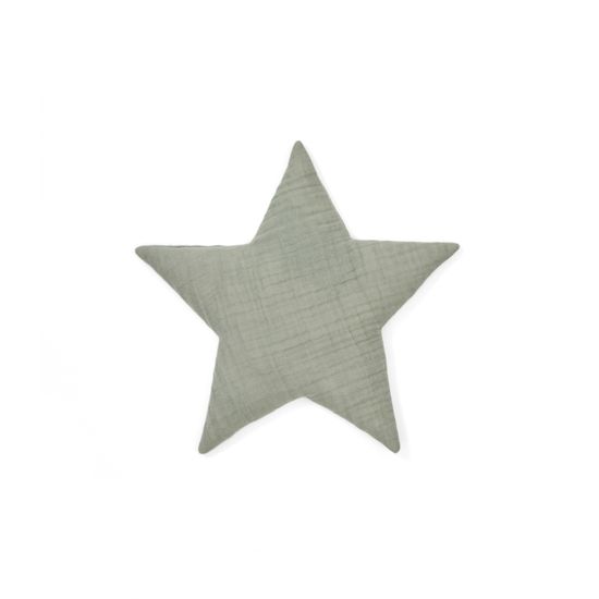 Зеленая подушка Laily в форме звезды, 100% хлопок, 30 x 30 см