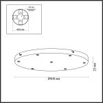 Основание для светильника Odeon Light BASE 5053/LB