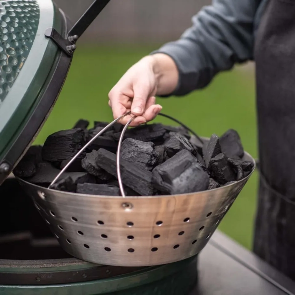 Чаша для угля XL стальная (Big Green Egg)