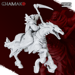 Grand Alliance Death Nighthaunt Hexwraiths Мертвый всадник с косой №5 миниатюра для dnd, днд, pathfinder, фентези, Настольная игра, НРИ, Варгейм, РПГ