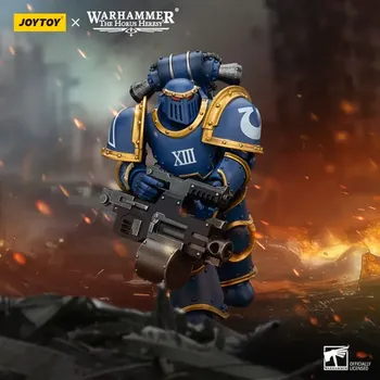 Фигурка JOYTOY Ultramarines Legion MKIII Tactical Support Squad Legionary with Heavy Bolter