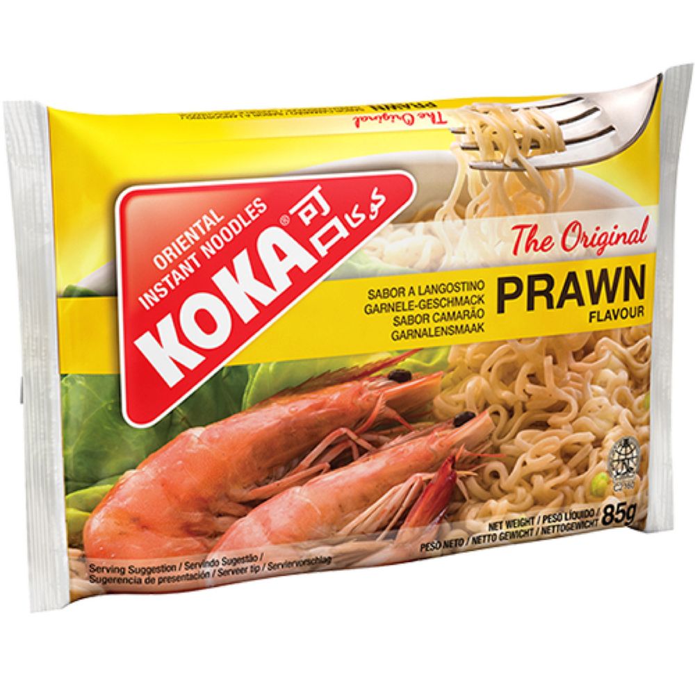 Лапша KOKA Original со вкусом креветки 85 г