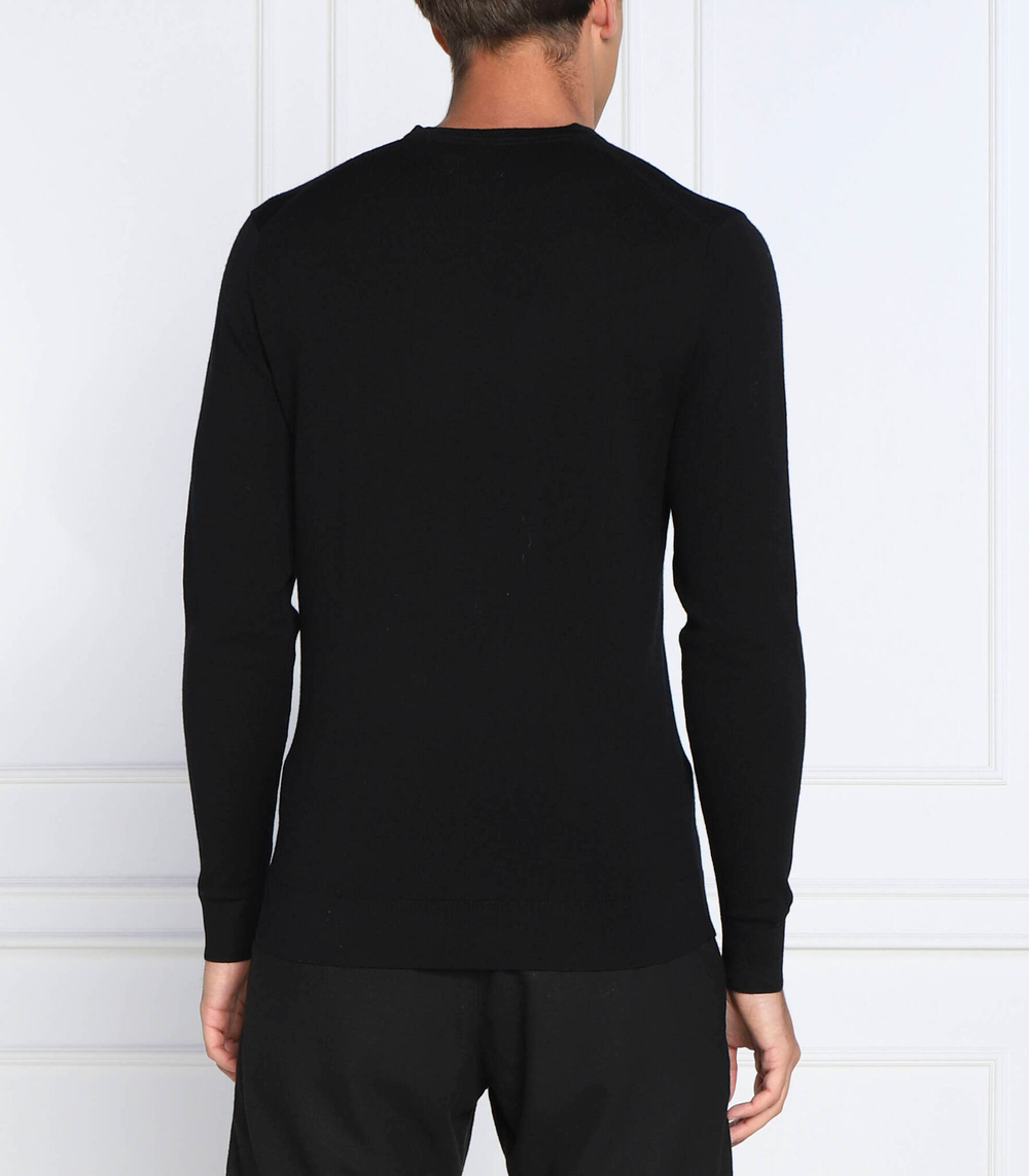 Хлопковый свитер superior Calvin Klein - черный(K10K110423)