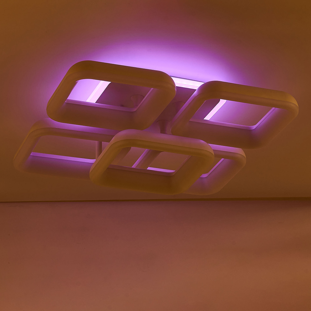 Citilux Паркер Смарт CL225A250E RGB Умная люстра Белая