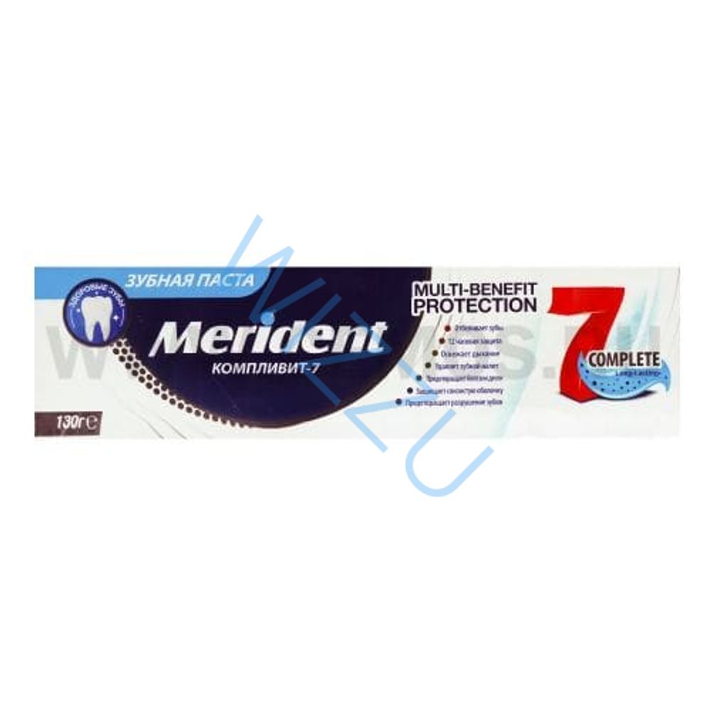 Зубная паста AVE MERIDENT компливит-7 130 г