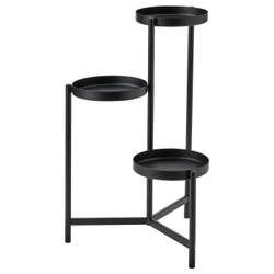 IKEA OLIVBLAD  (ИКЕА ОЛИВБЛАД)  -  Подставка для горшков - для дома и улицы/чёрный 58 см