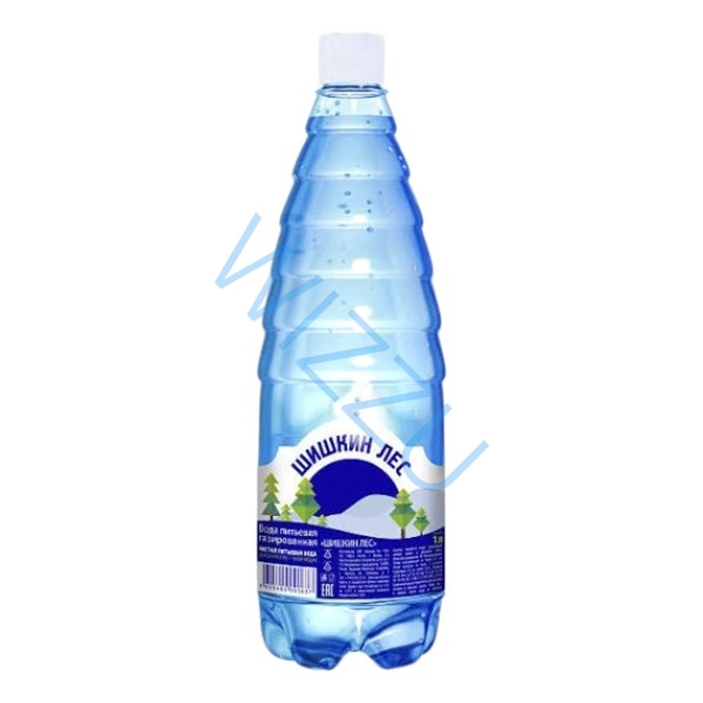 Вода Шишкин Лес газированная 1л