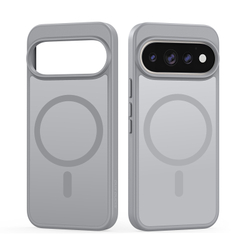 Матовый чехол серого цвета с MagSafe для Google Pixel 11 Pro XL, 10 Pro XL и 9 Pro XL, серия Yind Series от Dux Ducis